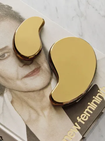 Tears of joy objeto decorativo 2 peças - Dourado - Kosta Boda