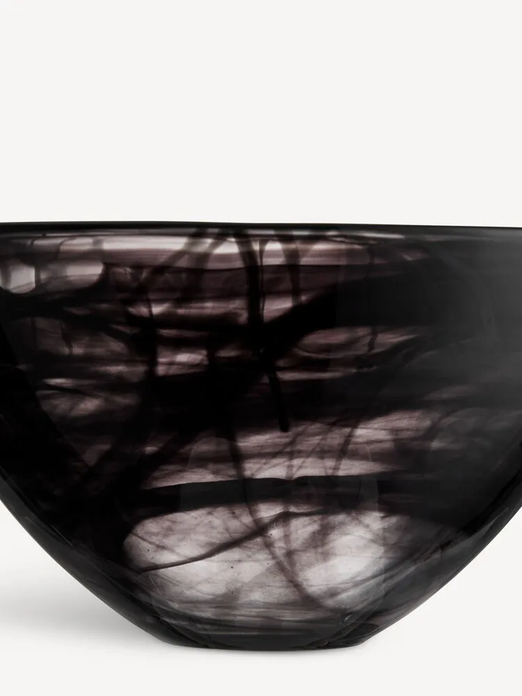 Tigela Contrast 230 mm, Preto-preto Kosta Boda