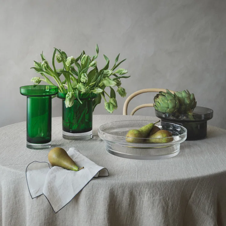 Tigela Limelight 24,5 cm, cinza Kosta Boda