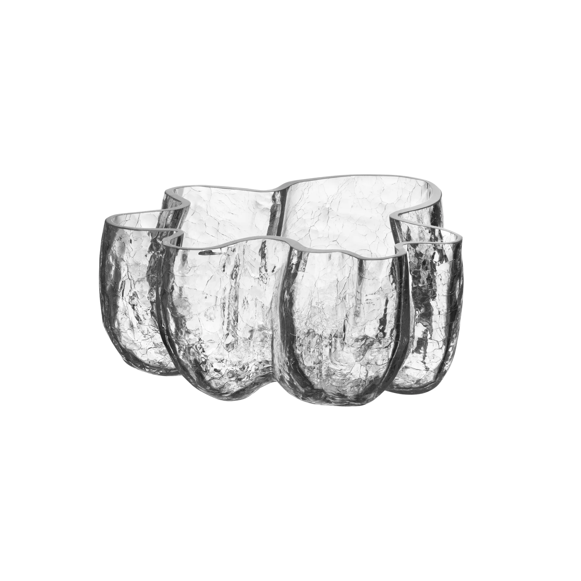 Tigela pequena Crackle 10,5 cm, transparente Kosta Boda