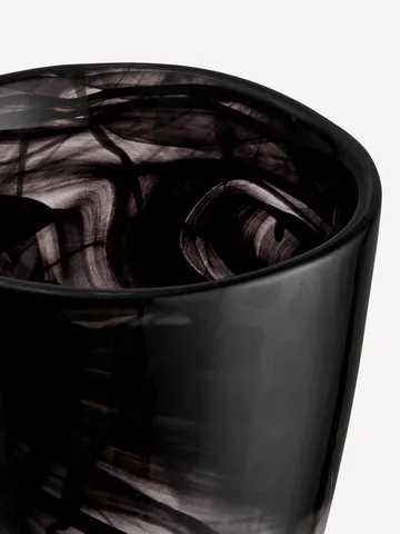 Vaso Contrast 200 mm - Preto-preto - Kosta Boda