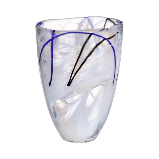 Vaso Contrast, branco Kosta Boda
