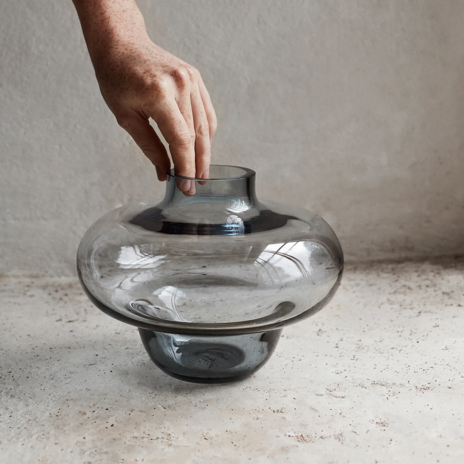 Vaso Kappa 16 cm, cinza Kosta Boda