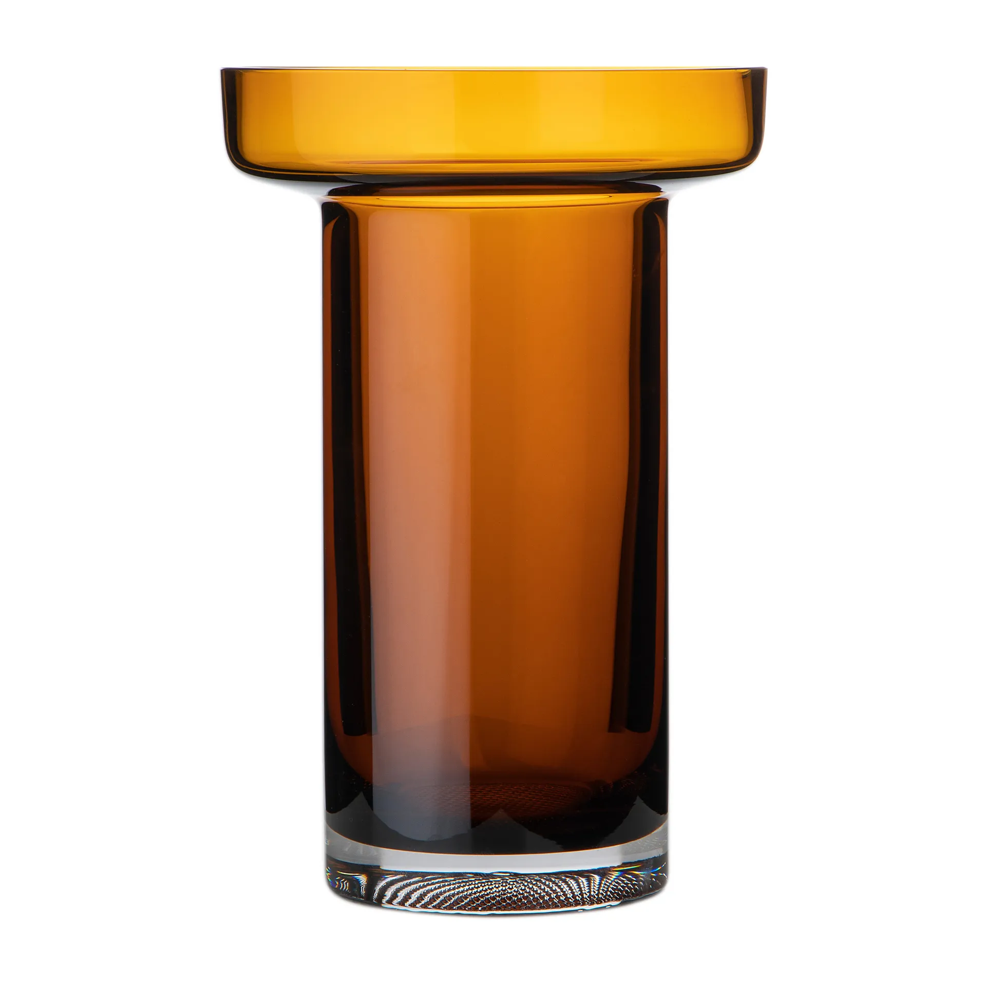 Vaso Limelight Rose 23 cm, Âmbar Kosta Boda