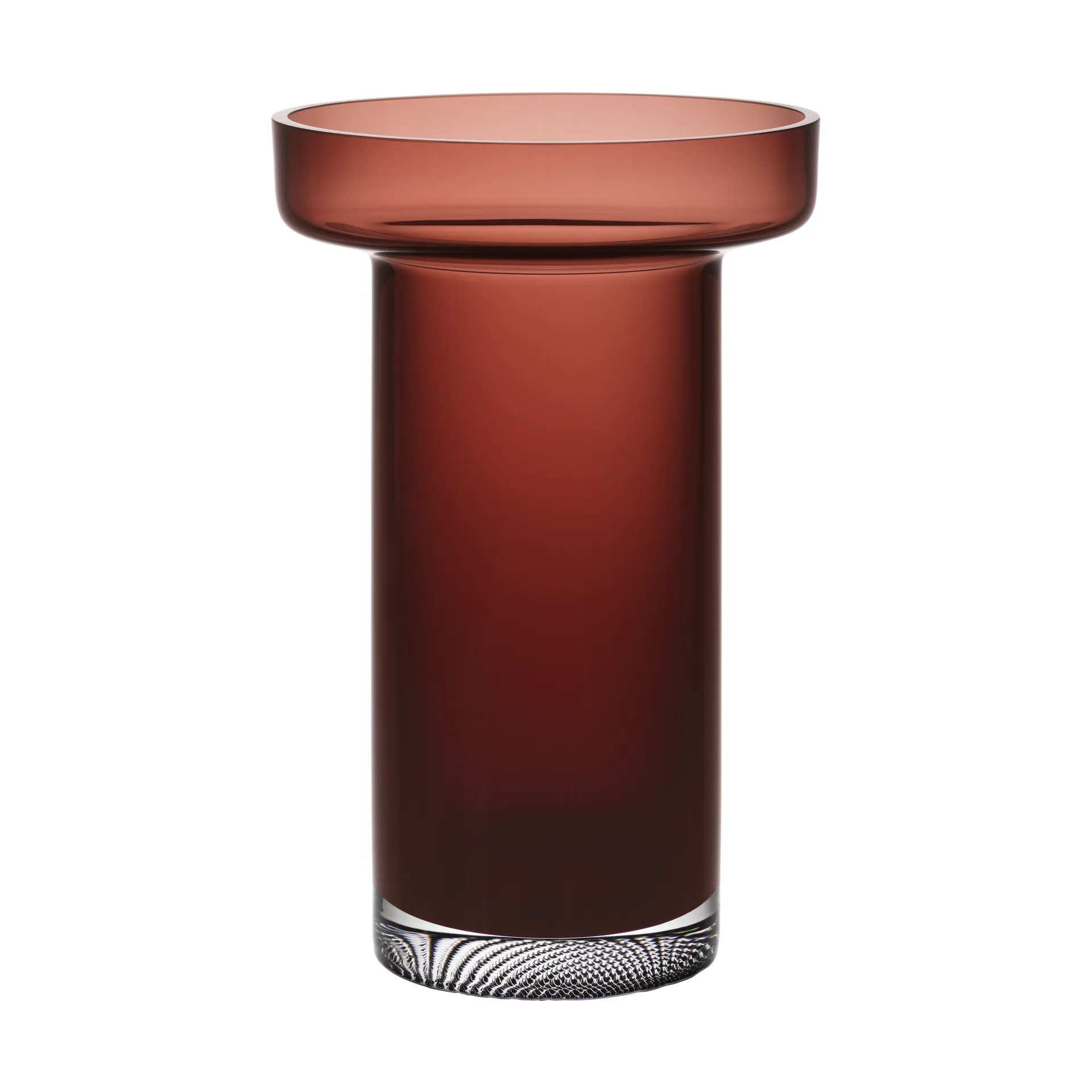 Vaso Limelight Rose 23 cm, Caramelo Kosta Boda