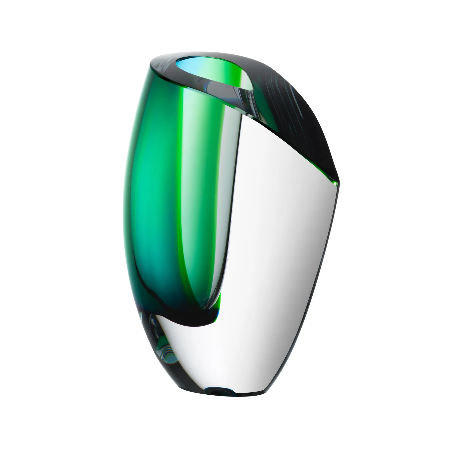 Vaso Mirage 21 cm, Verde-azul Kosta Boda