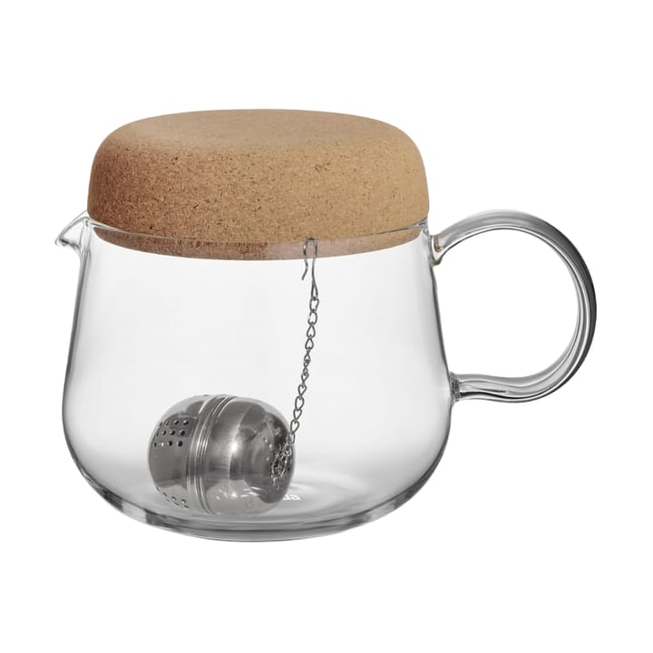 Viva bule com tampa de cortiça 1,2 L - Claro - Kosta Boda