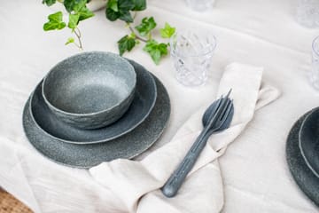 Club tigela Ø16,2 cm 4 unidades em termoplástico biocircular - Cinza freixo natural - Koziol