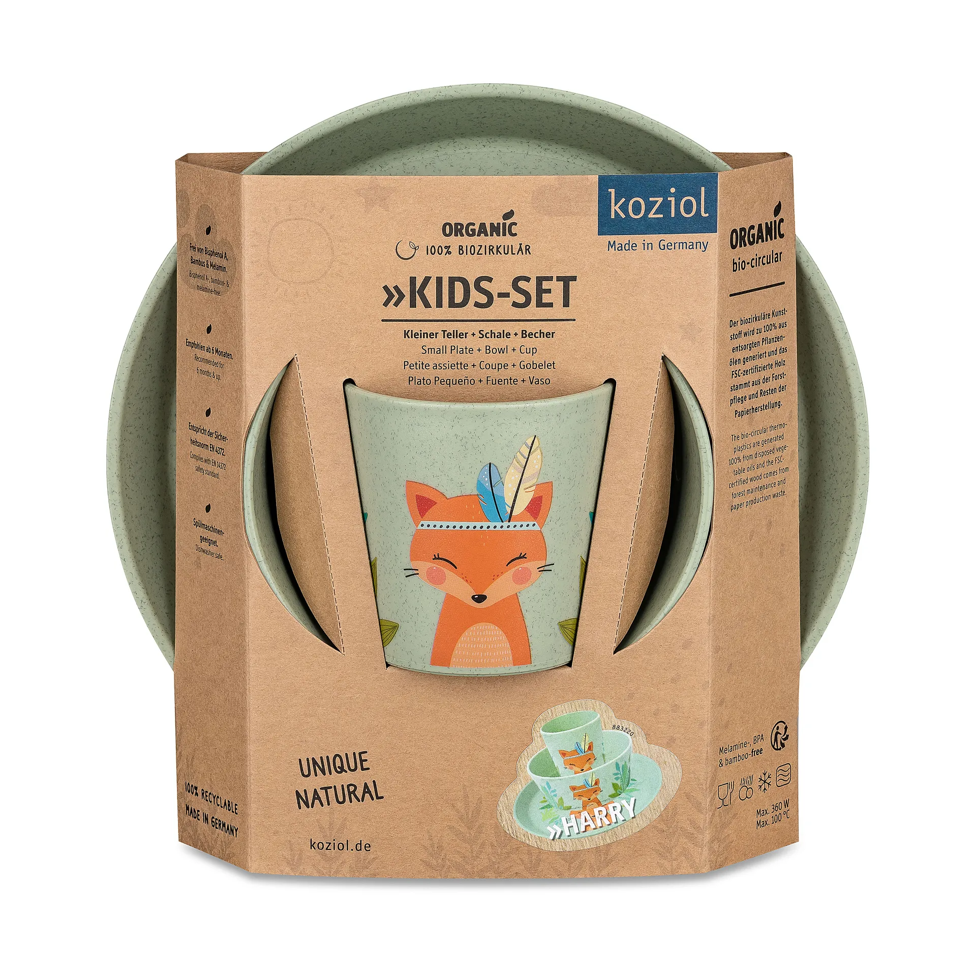 Connect loiça para crianças 3 peças, Harry Koziol