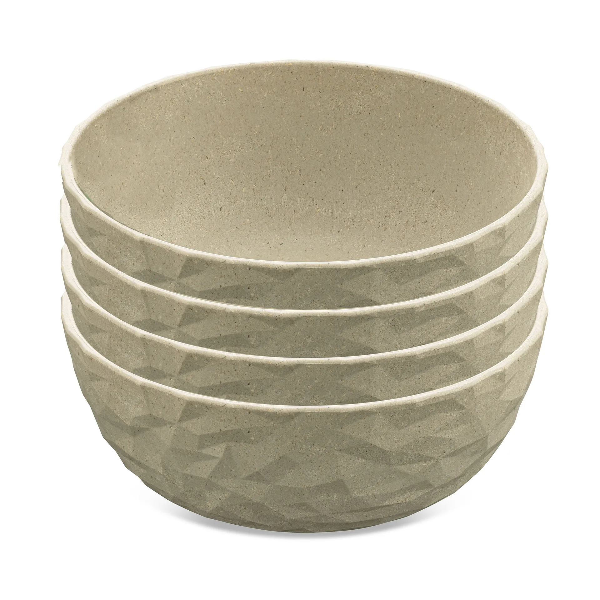 Tigela Club Ø16,2 cm 4-unidades, Areia do deserto natur Koziol