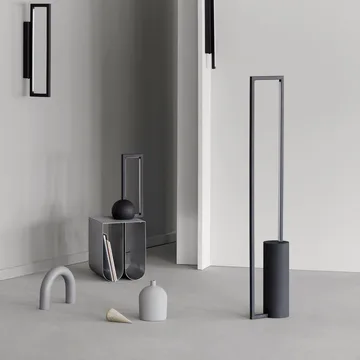 Candeeiro de pé Cylinder - Preto  - Kristina Dam Studio