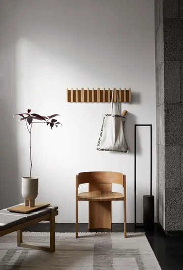 Collector cadeira - Carvalho aquecido laqueado–nogueira - Kristina Dam Studio