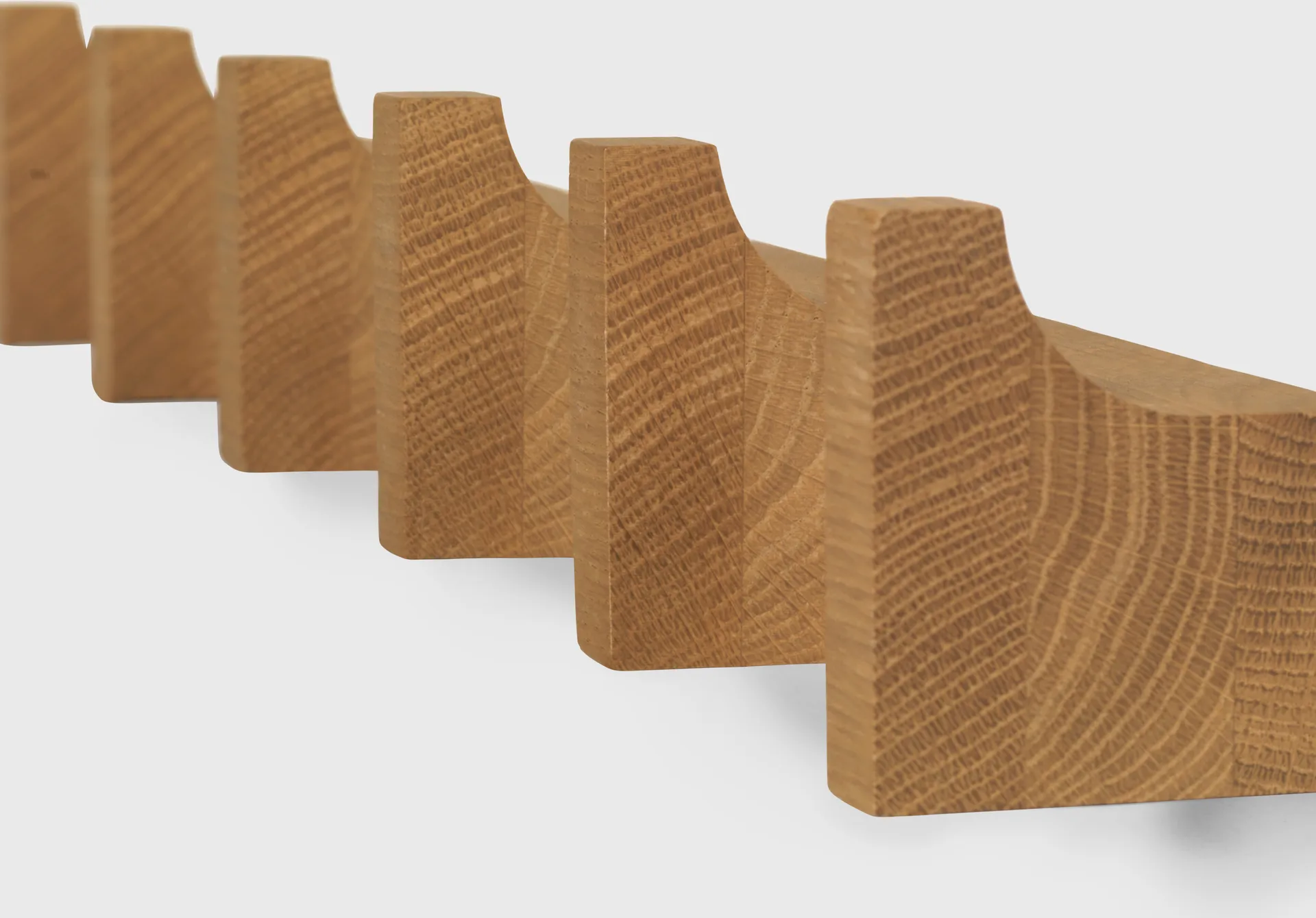 Column cabide 49 cm, Carvalho aquecido oleado Kristina Dam Studio