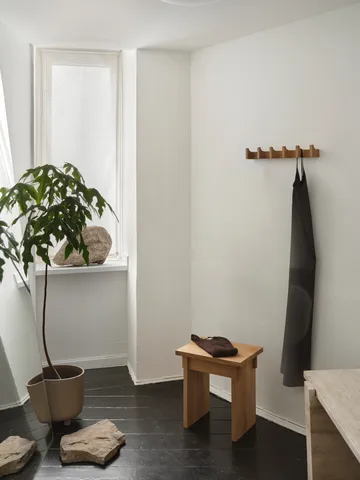 Column cabide 49 cm - Carvalho aquecido oleado - Kristina Dam Studio