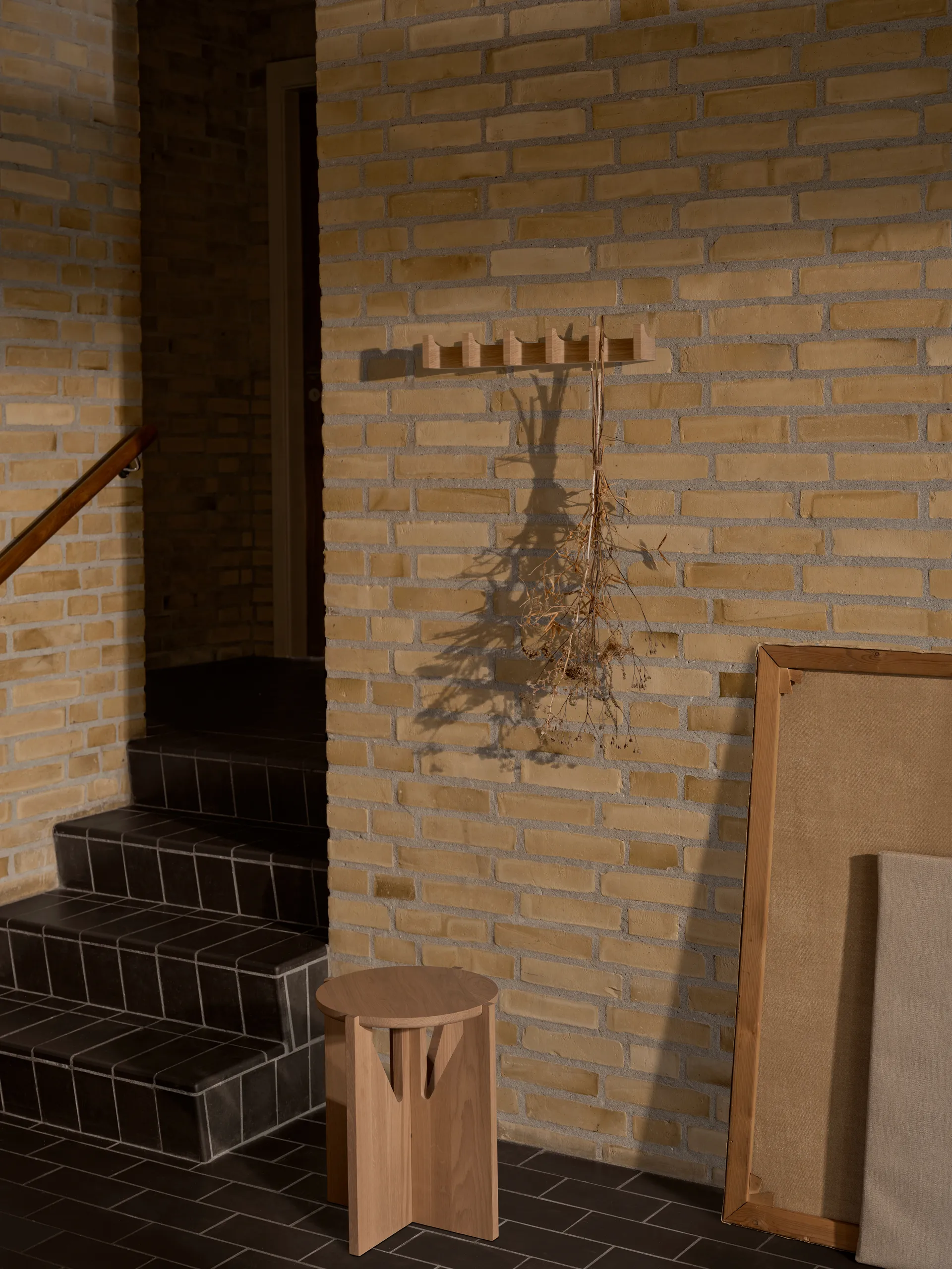 Column cabide 49 cm, Carvalho claro oleado Kristina Dam Studio