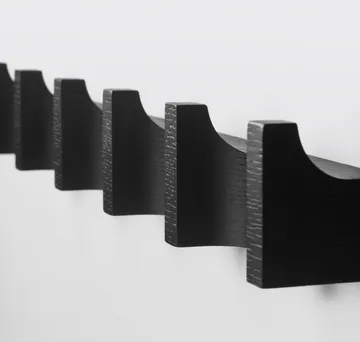 Column cabide 49 cm - Carvalho laqueado preto - Kristina Dam Studio