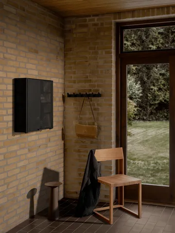 Column cabide 49 cm - Carvalho laqueado preto - Kristina Dam Studio