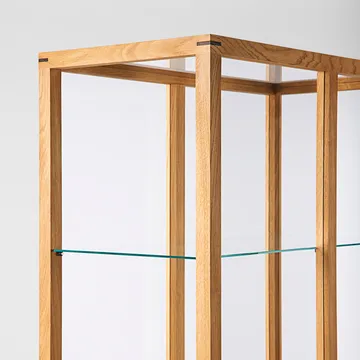 Japanese vitrina grande - Carvalho aquecido oleado - Kristina Dam Studio