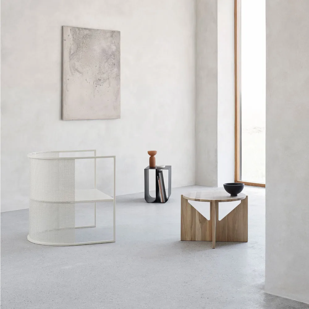 Mesa de centro Table, carvalho-preto  Kristina Dam Studio