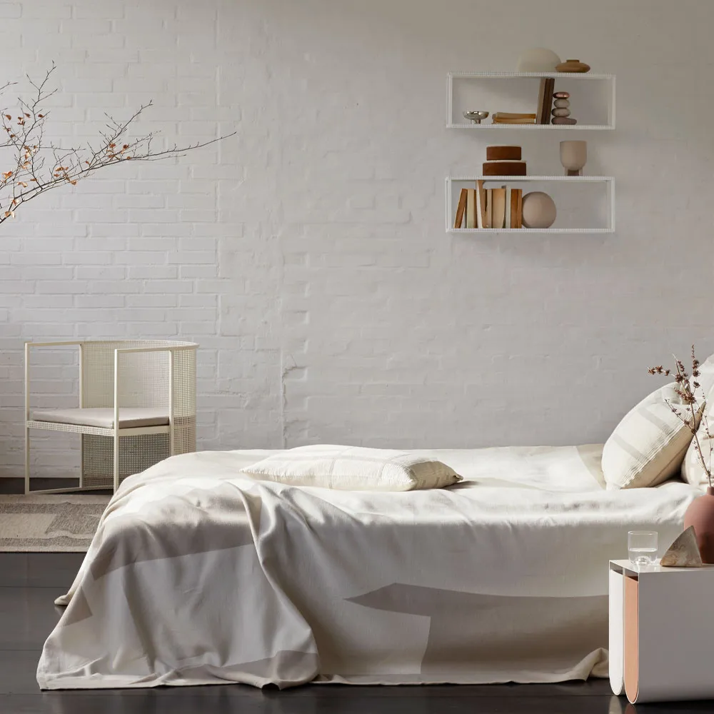 Prateleira de parede Grid, branco Kristina Dam Studio