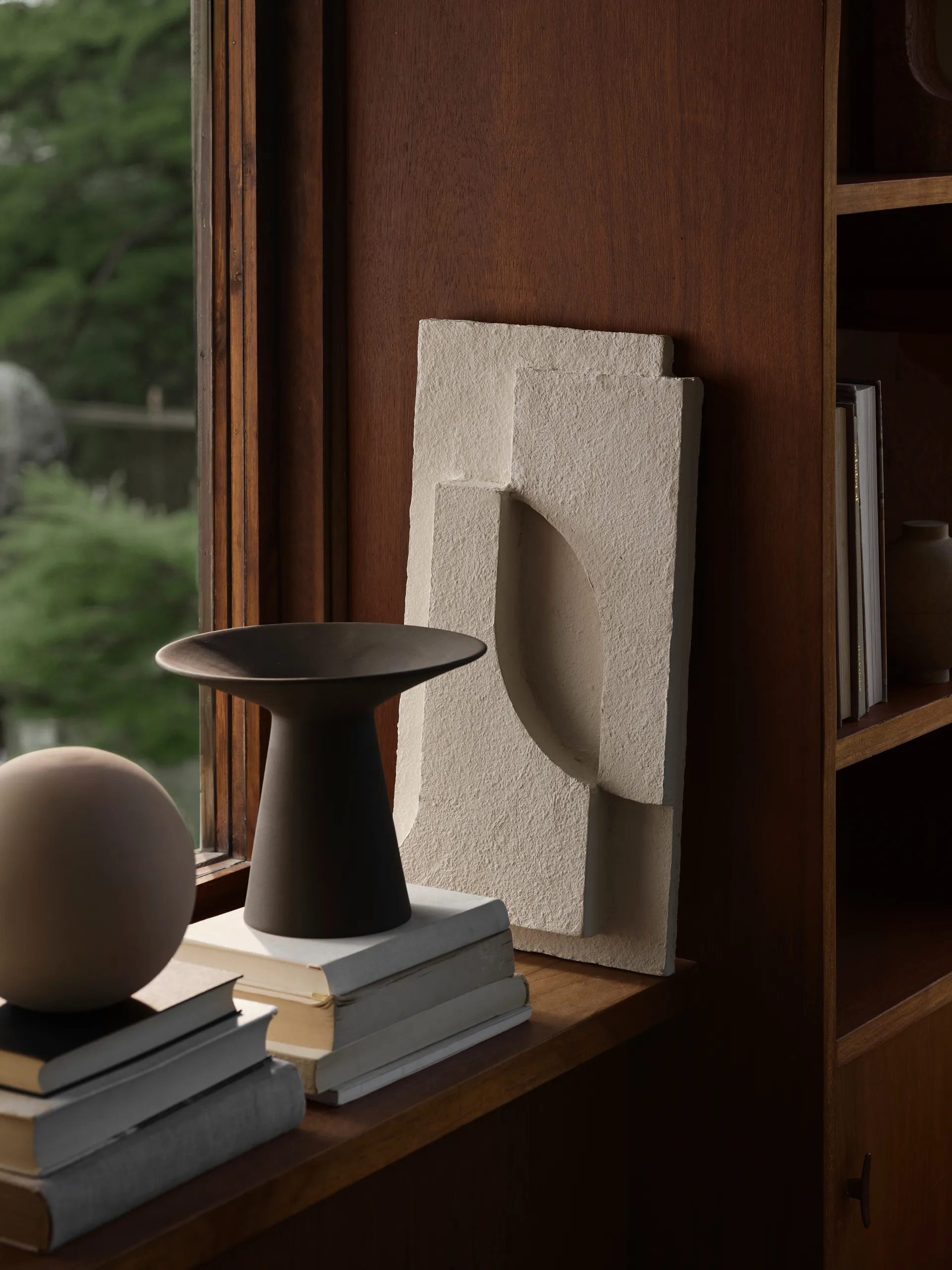 Serif Relief decoração de parede S, Off white Kristina Dam Studio