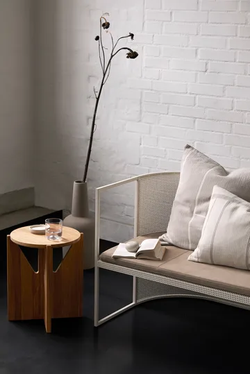 Simple banco Ø36 cm - Carvalho aquecido laqueado - Kristina Dam Studio