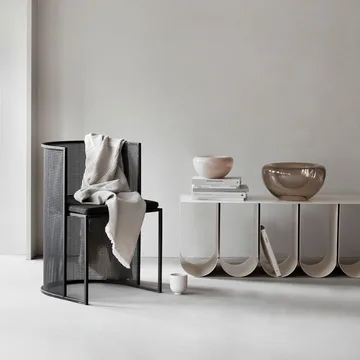 Tigela leitosa Bowl - topázio castanho, pequeno - Kristina Dam Studio