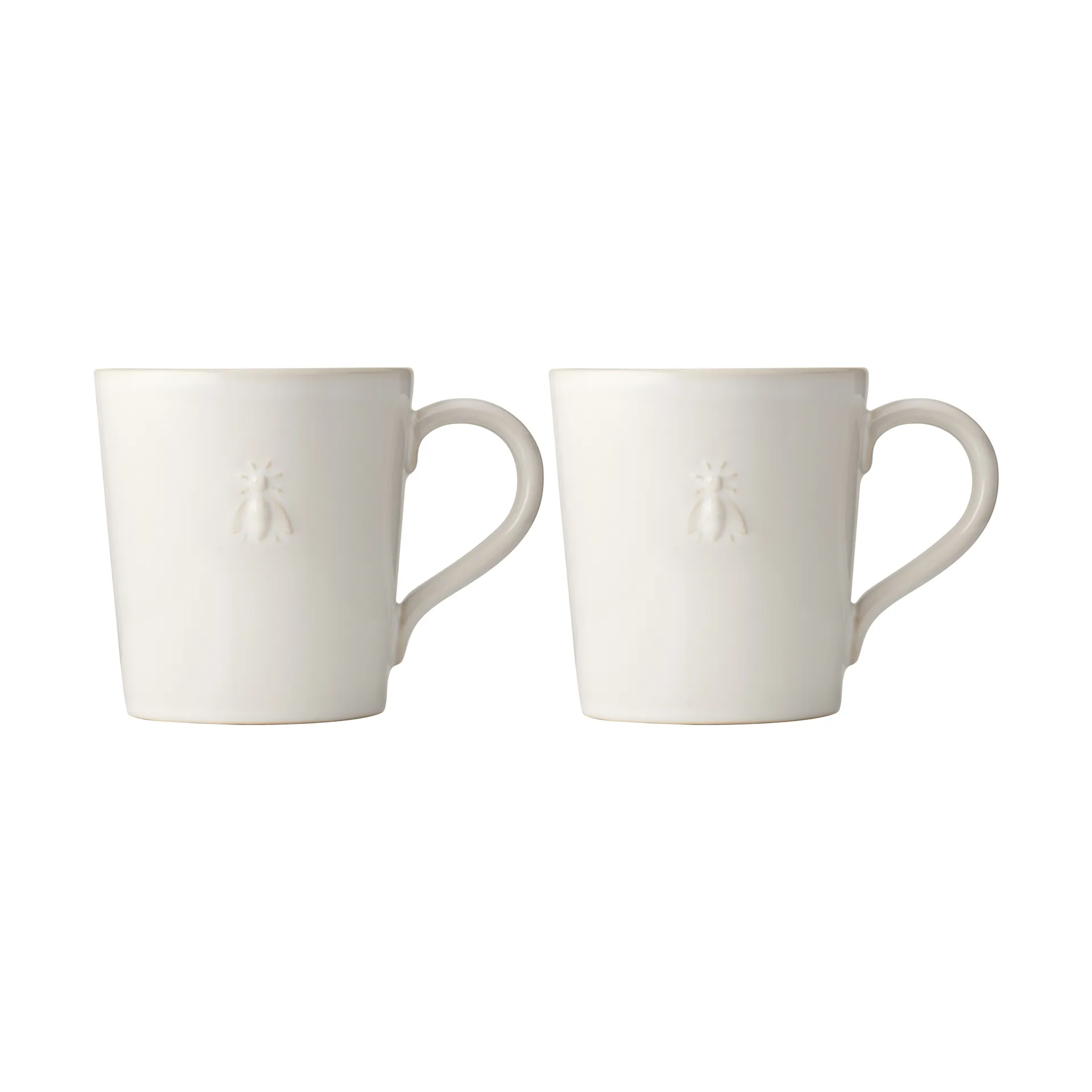 Abeille caneca de cerâmica 2 unidades, Branco La Rochère