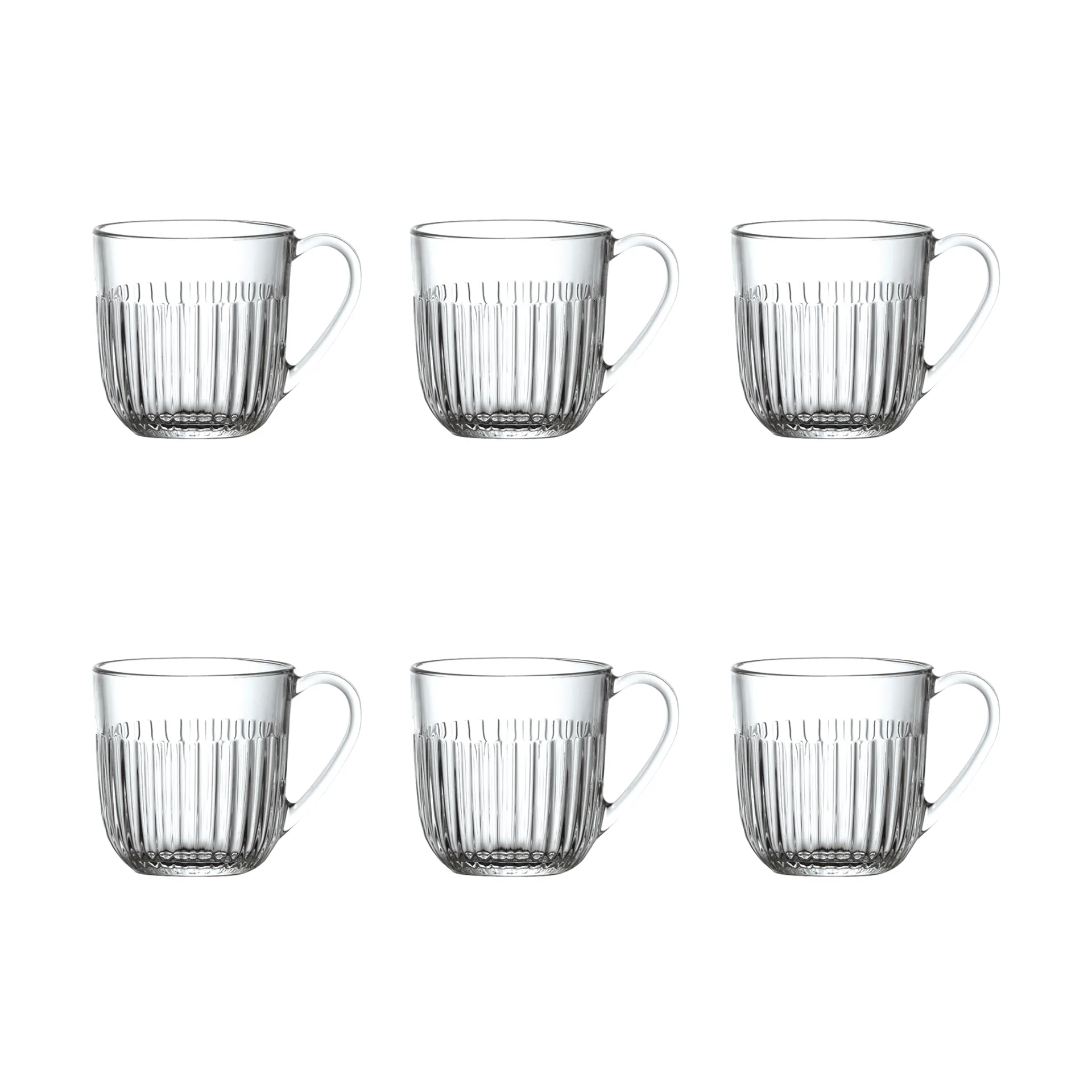 Caneca Ouessant 27 cl 6 unid., Transparente La Rochère