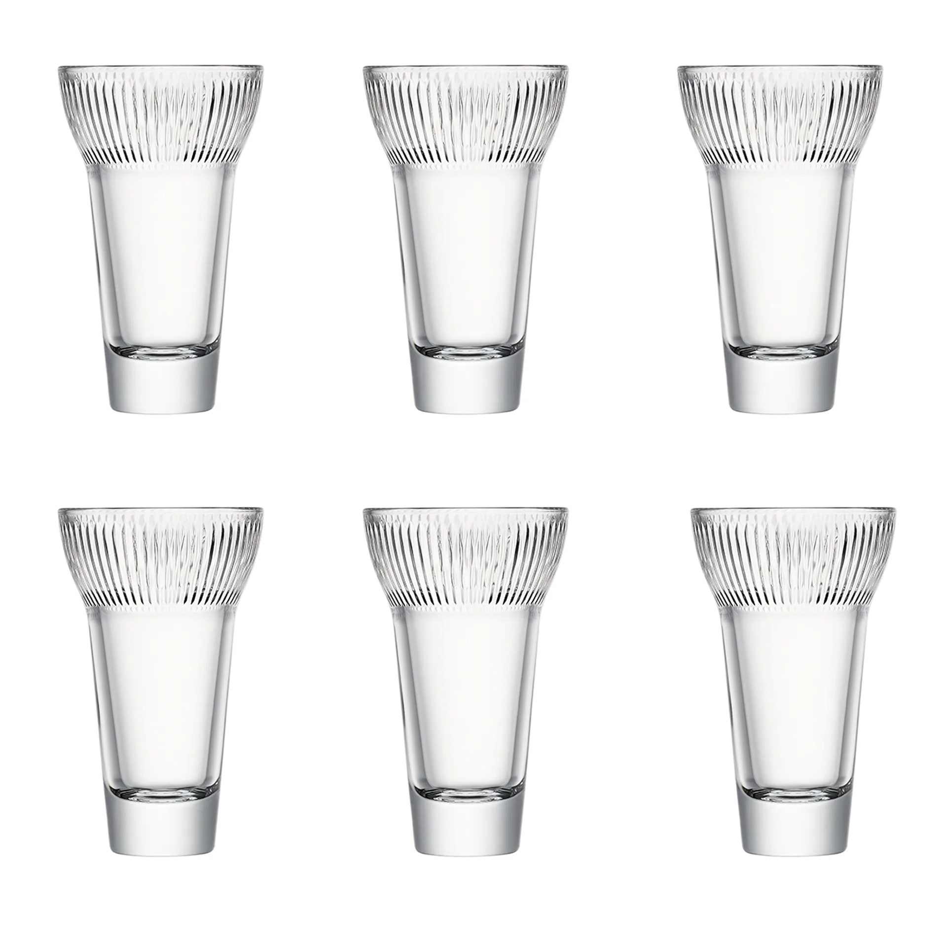 Copos Calanque Fanny 22 cl, 6 un., Transparente La Rochère