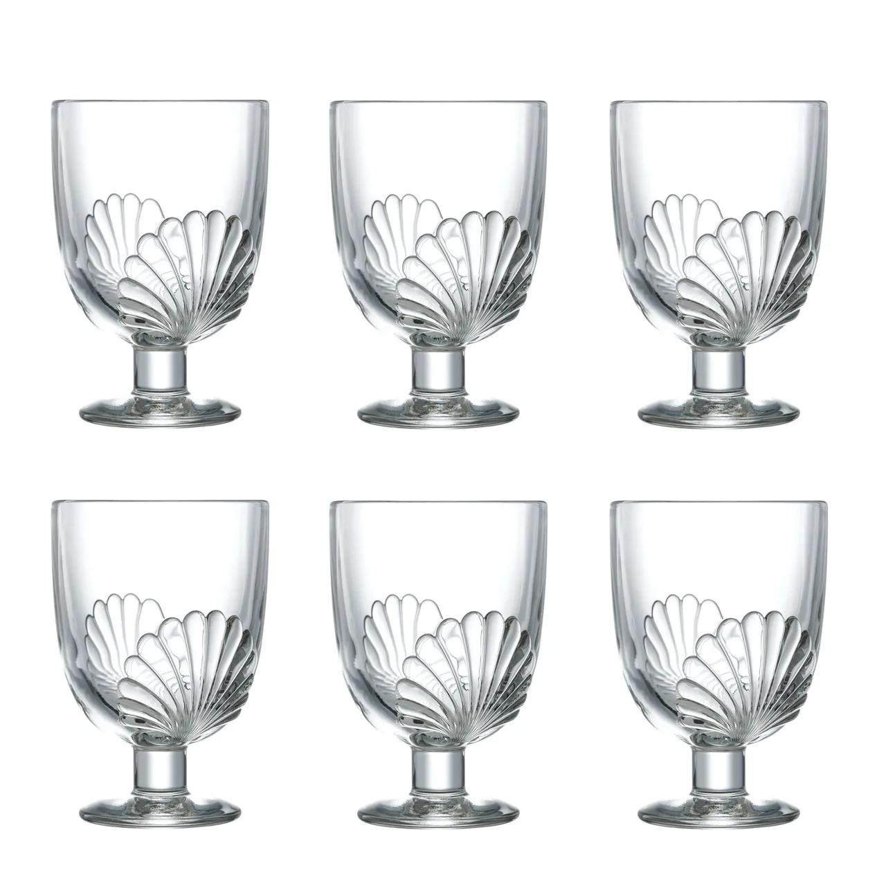 Copos de vinho Belle-ile 29 cl, 6 un., Transparente La Rochère