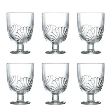 Copos de vinho Belle-ile 29 cl, 6 un. - Transparente - La Rochère