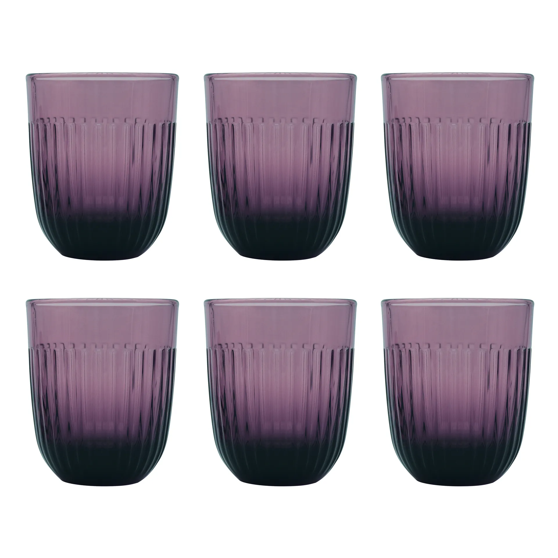 Copos Ouessant 29 cl, 6 un., Aubergine La Rochère