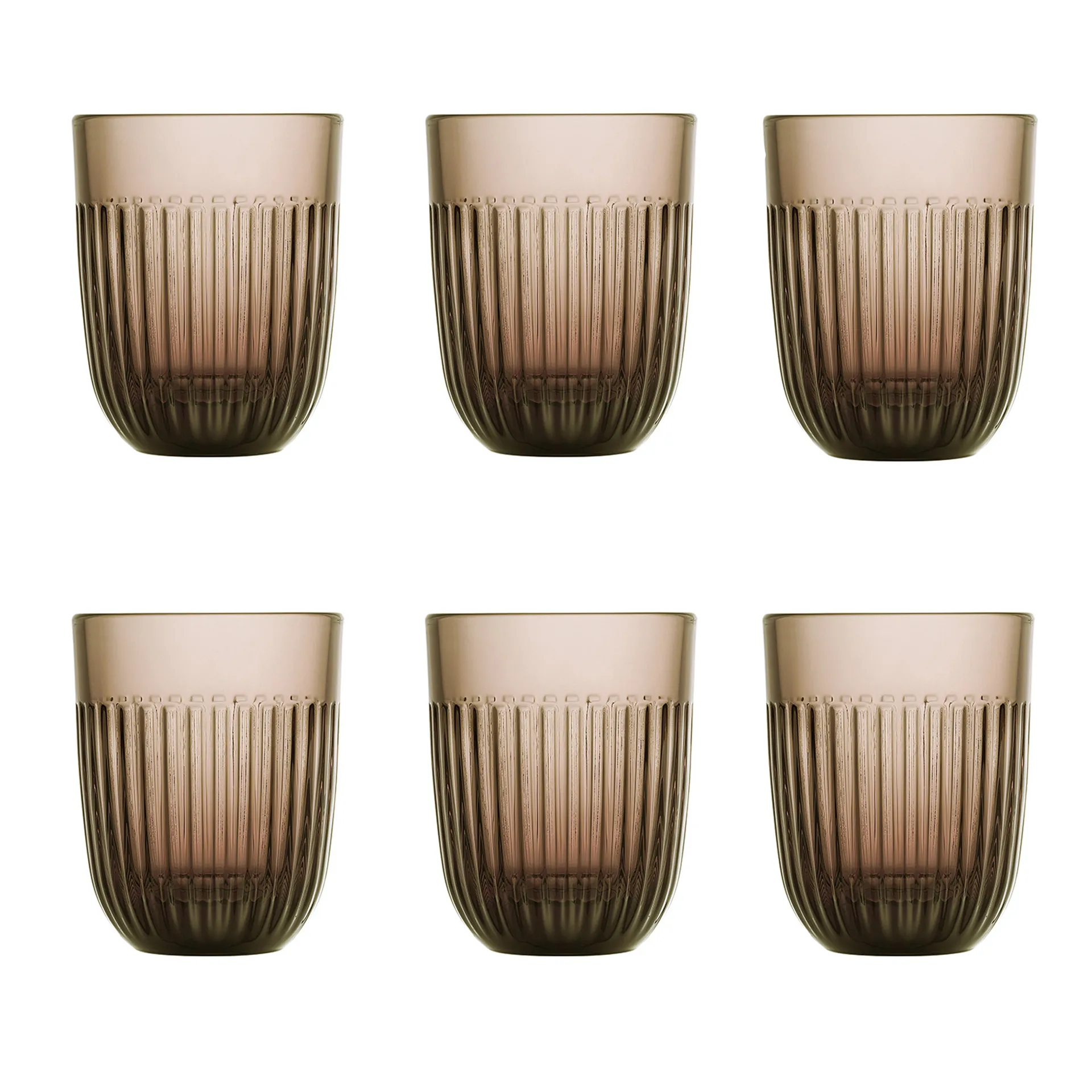 Copos Ouessant 29 cl, 6 un., Mocca La Rochère