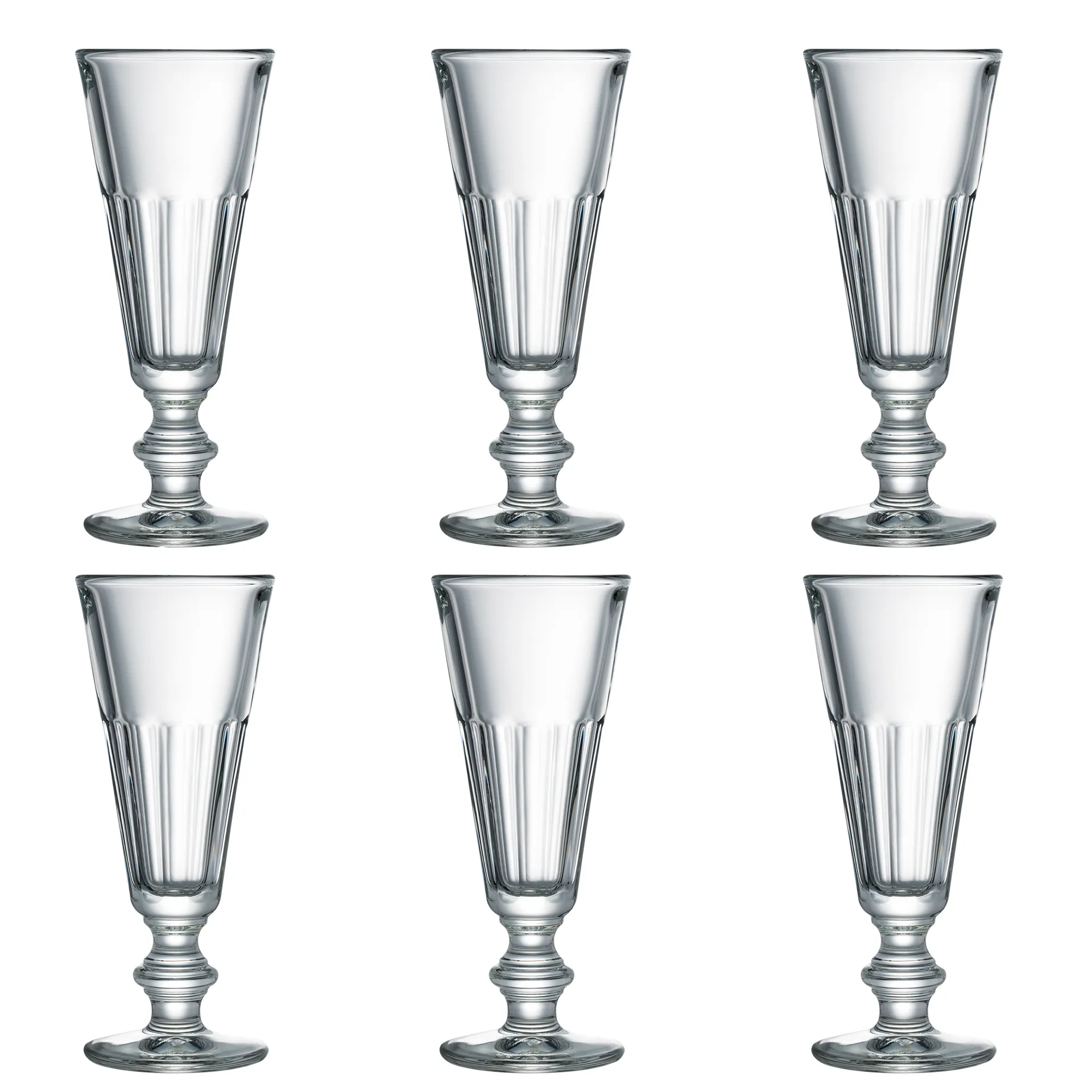 Flutes de champanhe Perigord 16 cl, 6 un., Transparente La Rochère