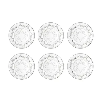 Versailles prato de sobremesa 6 unidades - Vidro - La Rochère