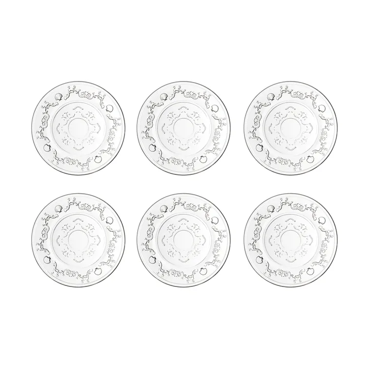 Versailles prato de sobremesa 6 unidades - Vidro - La Rochère