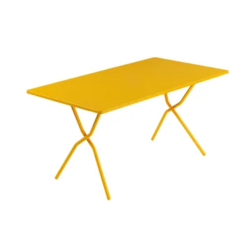Balcony II mesa - Miel (amarelo), 140x80 cm - Lafuma