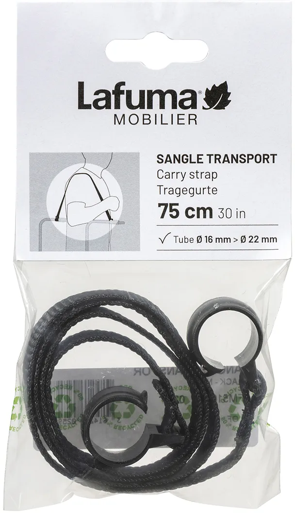 Lafuma alça Ø16-22 mm, Noir Lafuma
