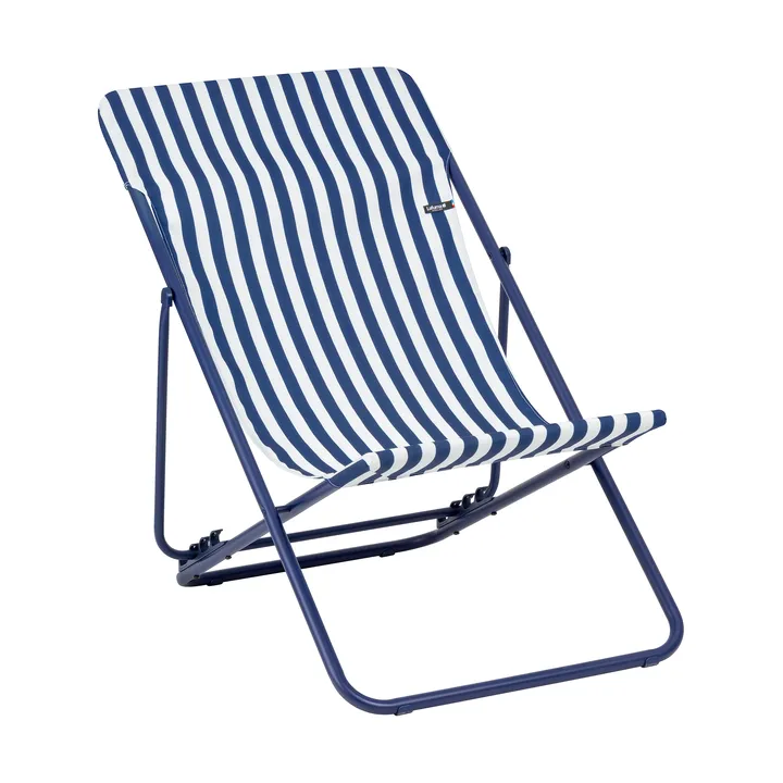 Maxi Transat Colorblock espreguiçadeira - Rayure Indigo (azul) - Lafuma