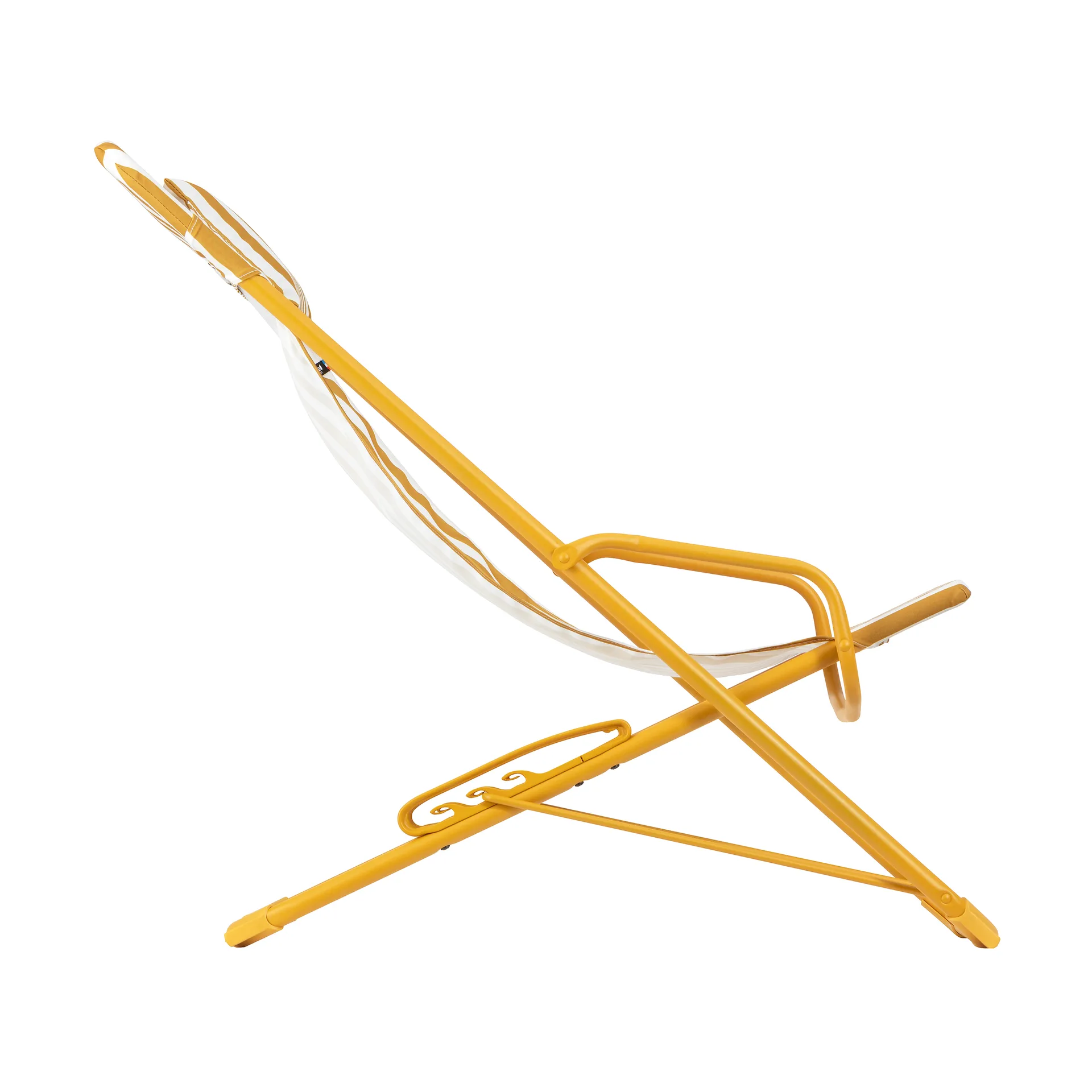Transaswing Colorblock espreguiçadeira, Rayure Miel (amarelo) Lafuma
