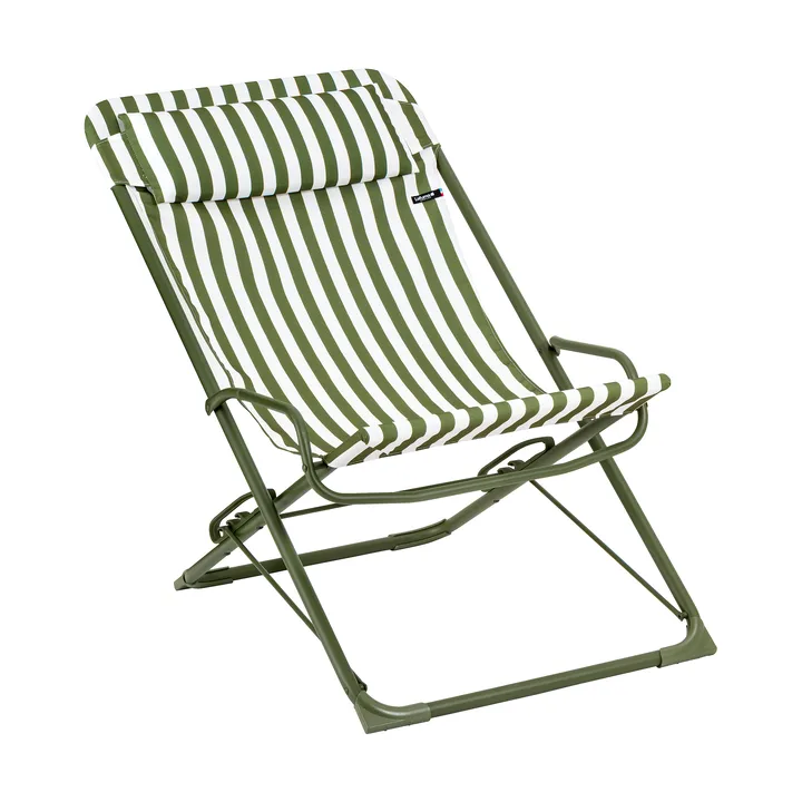Transaswing Colorblock espreguiçadeira - Rayure Moss (verde) - Lafuma