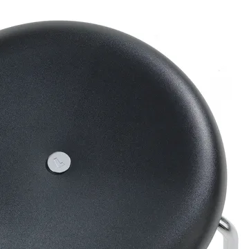 Banqueta alta - Preto-cromo, 78 cm - Lammhults