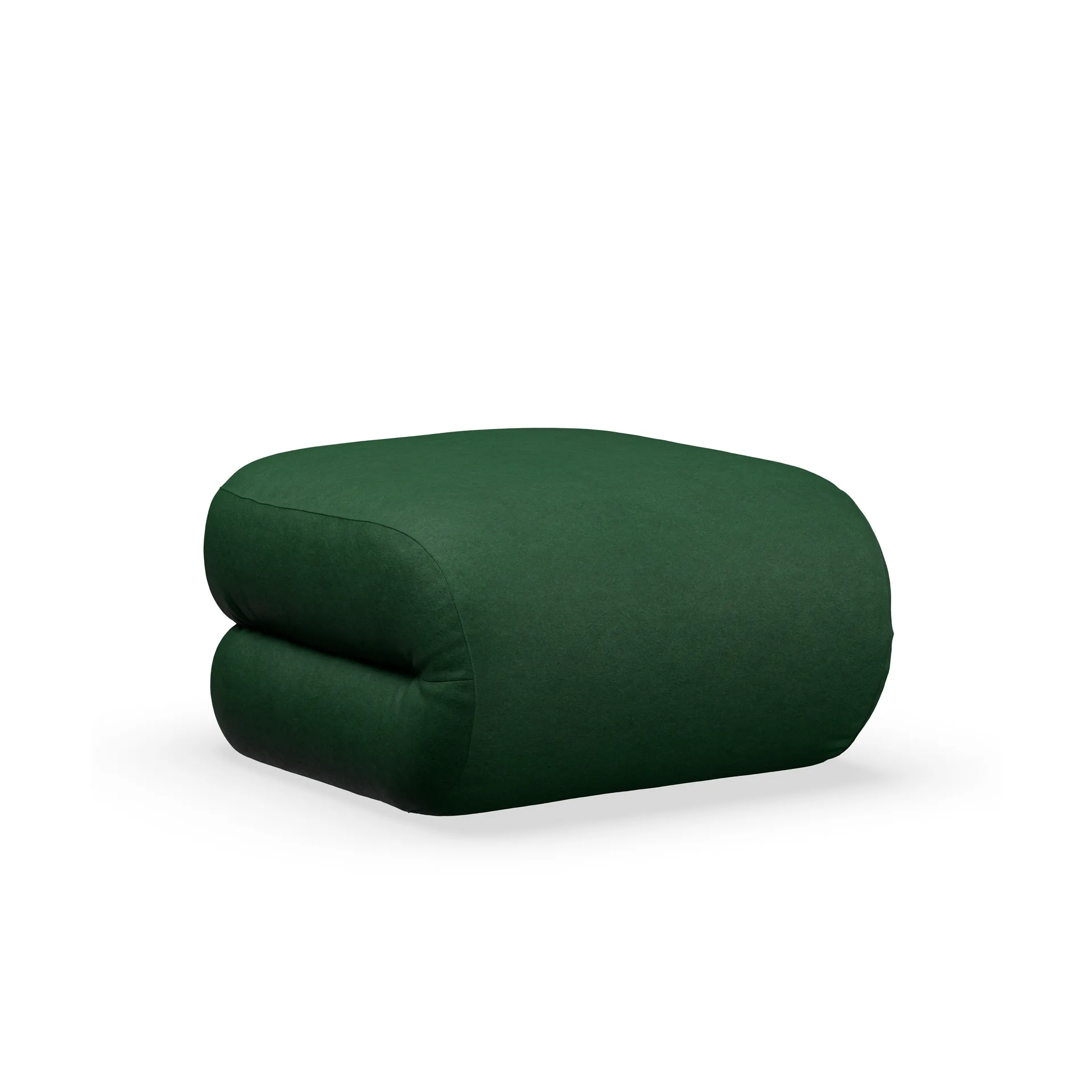 Bau apoio de pés, Divina melange-verde escuro Lammhults