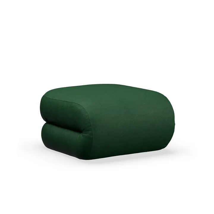Bau apoio de pés - Divina melange-verde escuro - Lammhults