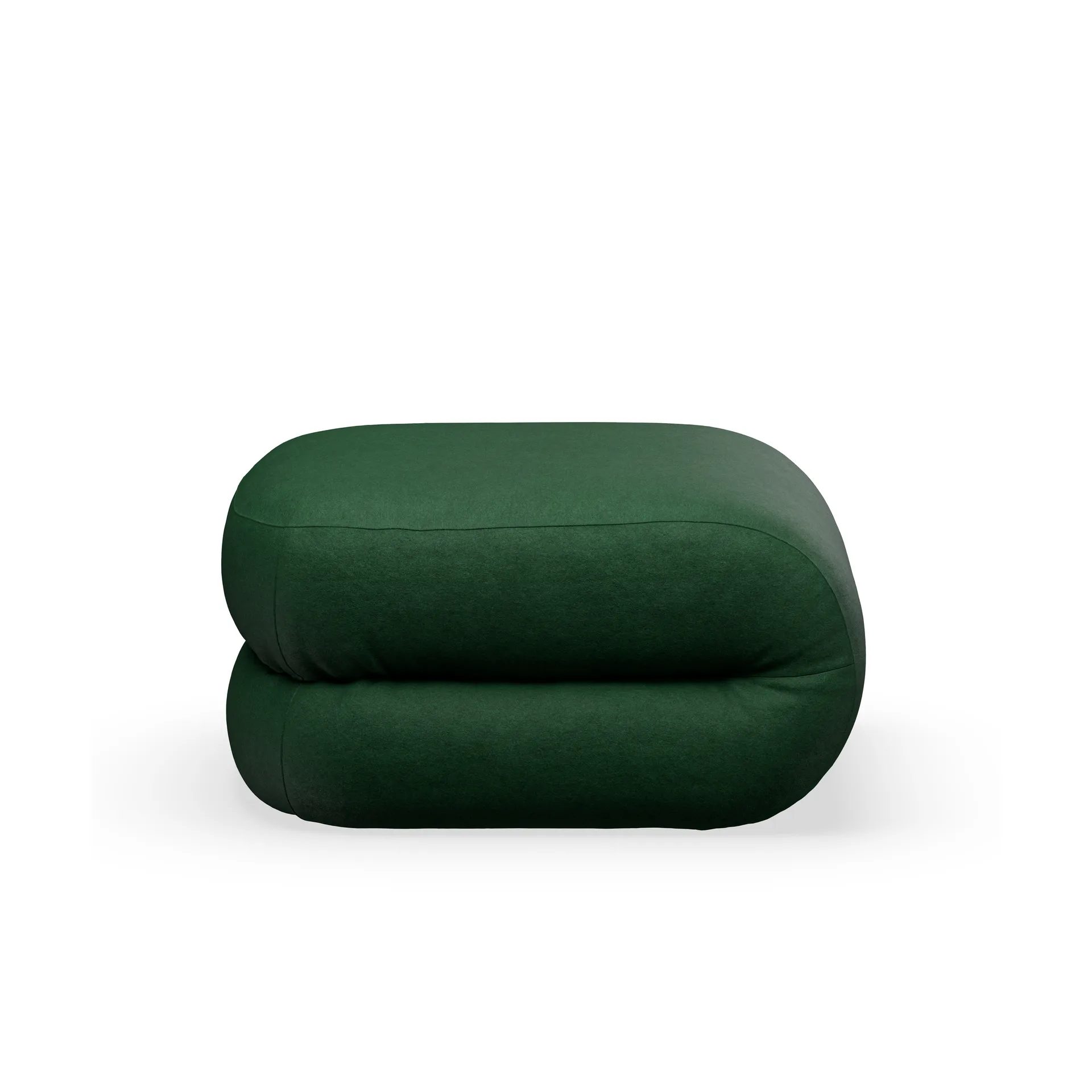 Bau apoio de pés, Divina melange-verde escuro Lammhults