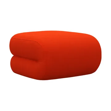 Bau apoio de pés - Vidar 0542 vermelho, reto - Lammhults