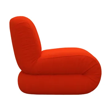 Bau poltrona - Vidar 0542 vermelho, reto - Lammhults