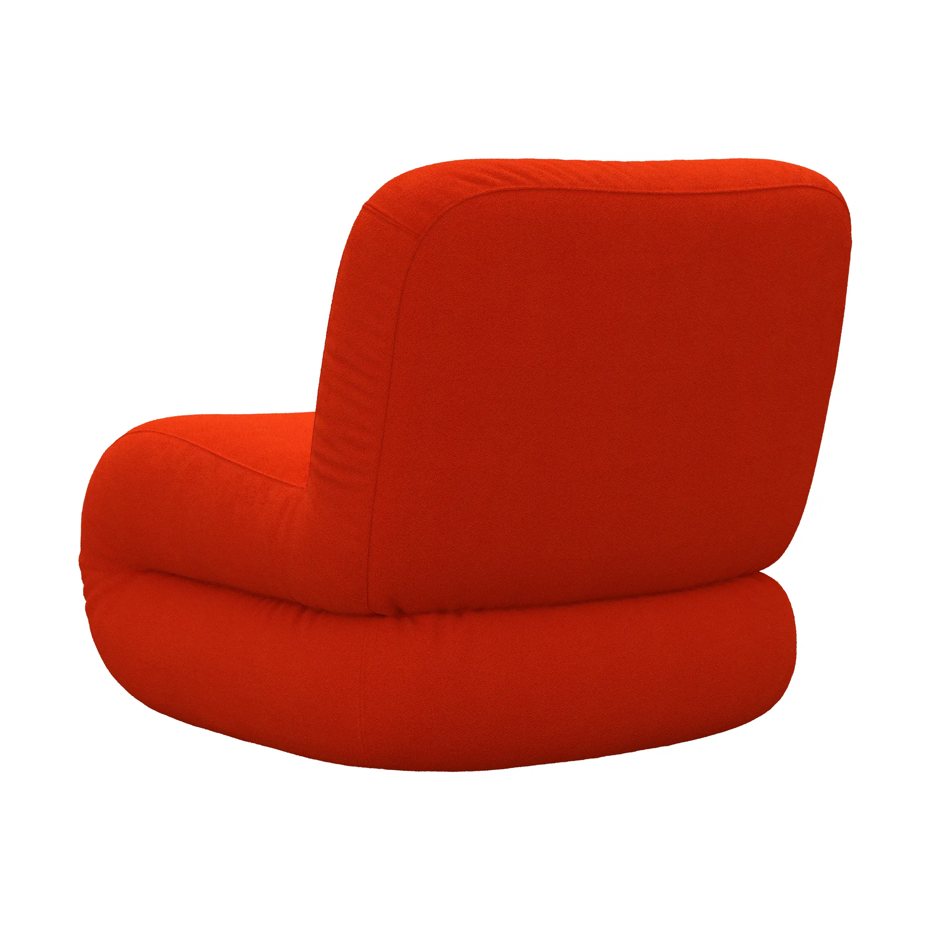 Bau poltrona, Vidar 0542 vermelho, reto Lammhults