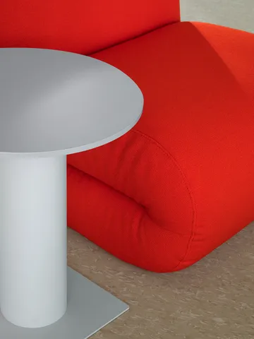 Bau poltrona - Vidar 0542 vermelho, reto - Lammhults